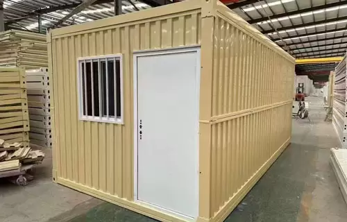Maison de conteneur pliable