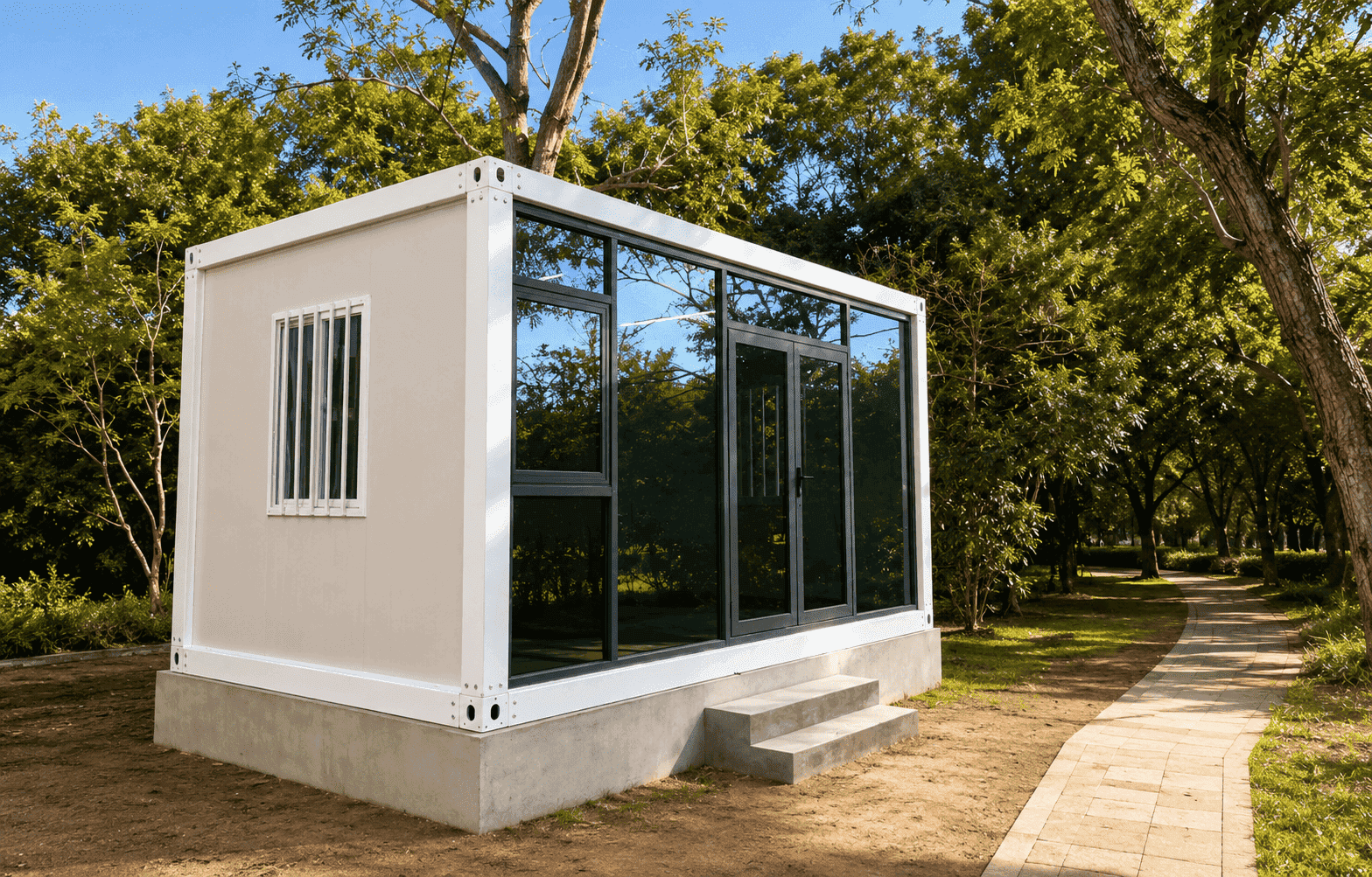 Maison conteneur amovible pour répondre aux défis des coûts de construction au Brésil