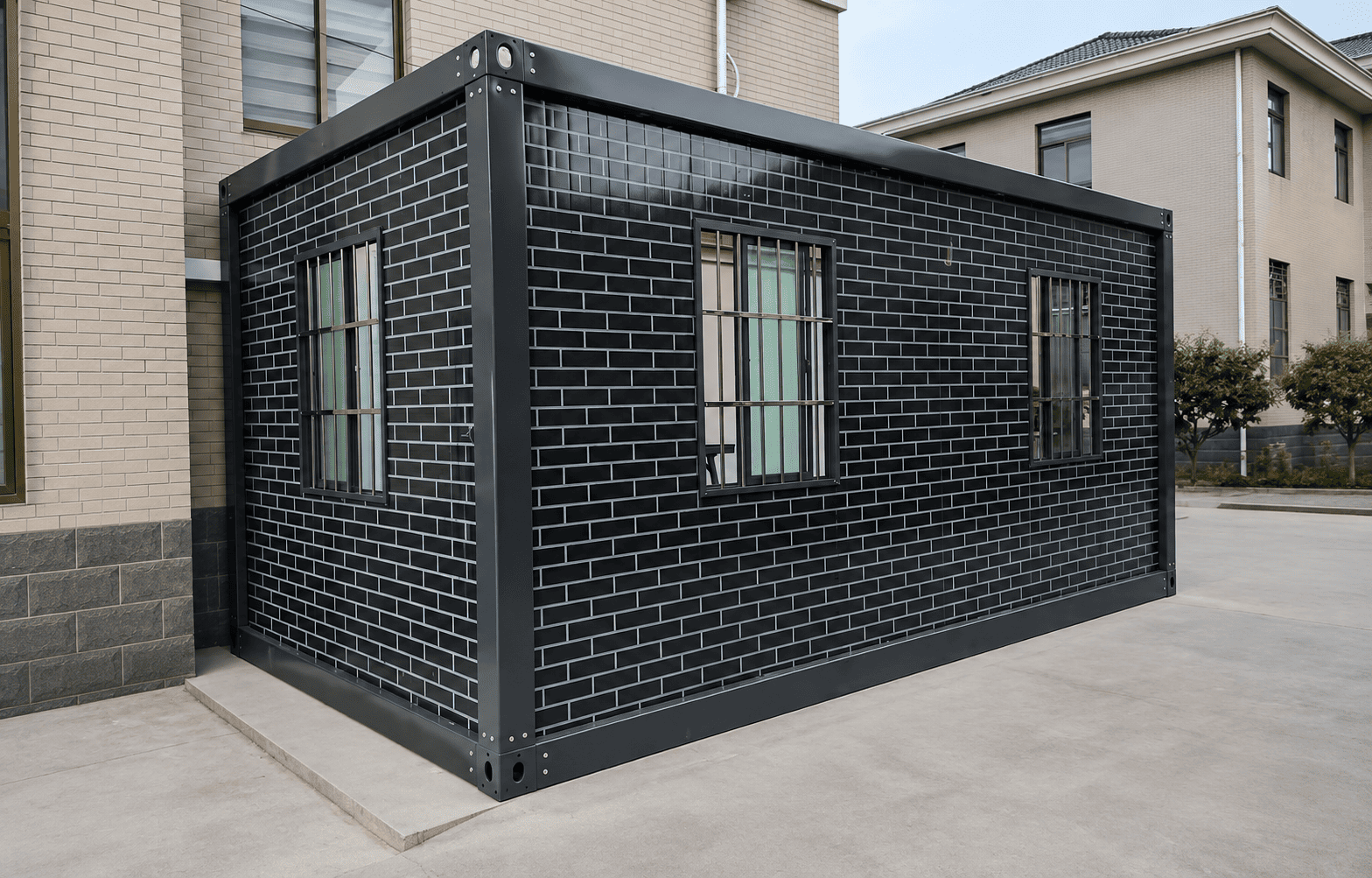 Maisons conteneurs amovibles pour les projets miniers et de construction du P&eacute;rou