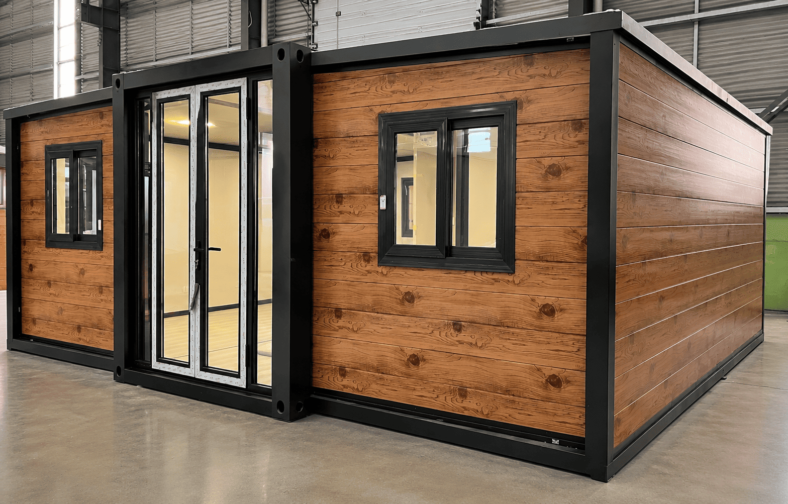 Casa Box Maison conteneur extensible de 20 pieds | Enti&egrave;rement &eacute;quip&eacute; 2 chambres