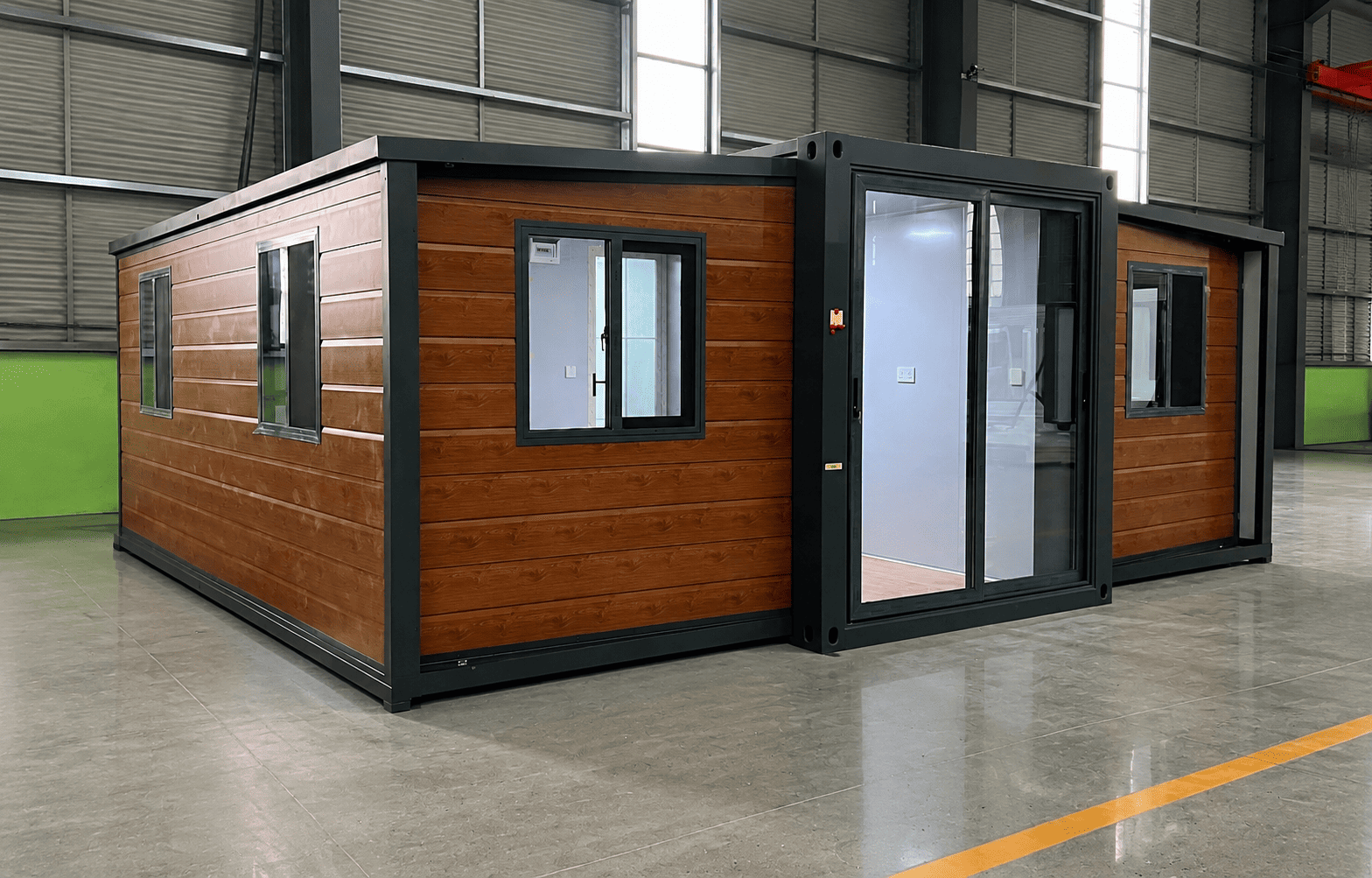 Casa Box Conteneur extensible de 20 pieds pour la maison | Logement rural hors r&eacute;seau