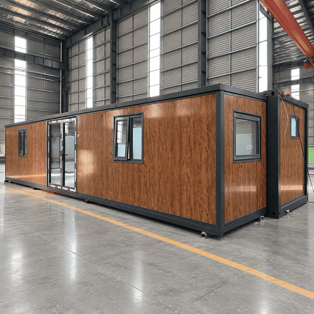 Casa Box Conteneur extensible de 40 pieds Accueil | Cabane de luxe 3 chambres